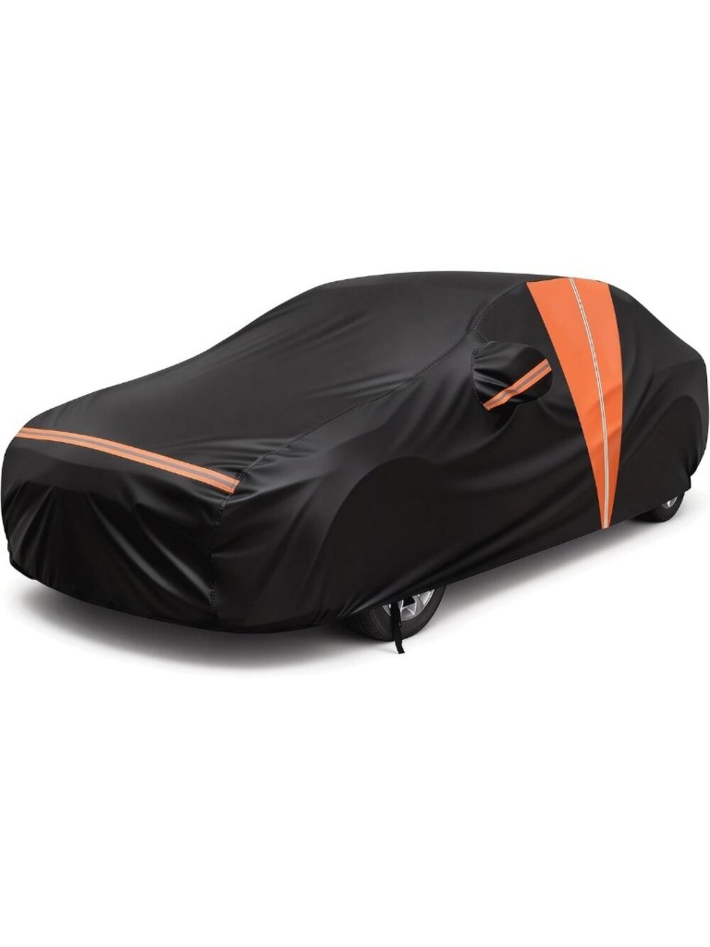 Waterproof All-Weather 10-Layer Car Cover for Sedans 179"-185" Length